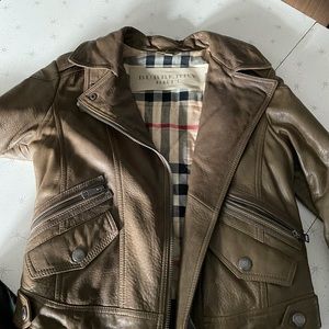 Burberry Leather Jacket
